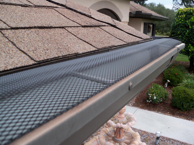 Basic mesh gutter guard